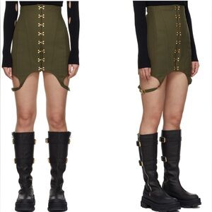 Dion Lee Corset Garter Skirt US 8